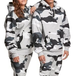 champion camo hoodie and sweatpants set